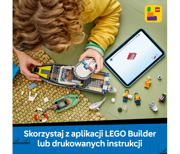 LEGO City 60456 Pościg łodzią policyjną - 1331641 - zdjęcie 8